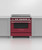 Fisher & Paykel 90cm Series 9 Red Induction Freestanding Oven - Pyrolytic - OR90SCI6R1
