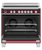 Fisher & Paykel 90cm Series 9 Red Induction Freestanding Oven - Pyrolytic - OR90SCI6R1