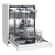 Westinghouse Stainless Steel Freestanding Dishwasher - WSF6602XA