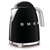 Smeg Black Retro Style Electric Kettle - KLF03BLAU