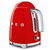 Smeg Red Retro Style Electric Kettle - KLF03RDAU