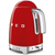 Smeg Red Retro Style Variable Temperature Electric Kettle - KLF04RDAU
