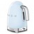 Smeg Pastel Blue Retro Style Variable Temperature Electric Kettle - KLF04PBAU