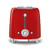 Smeg Red Retro Style 2 Slice Toaster - TSF01RDAU