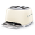 Smeg Cream Retro Style 4 Slice Extra Wide Toaster - TSF03CRAU