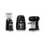Smeg Black Retro Style Coffee Grinder - CGF11BLAU