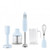 Smeg Pastel Blue Retro Style Hand Blender - HBF22PBAU