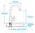 Billi B-1000 Matte Black Round Slimline Dispenser - Standard System - 911000RMB