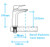 Billi B-5000 Matte White Sparkling Boiling And Chilled XL Levered Dispenser - Standard System - 915100LMW