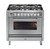 Ilve 90cm Professional Plus 6 Burner + Tepanyaki Plate Freestanding Cooker - P09FDWE3 + COLOUR OPTIONS