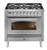 Ilve 90cm Nostalgie 5 Burner With Fish Burner Freestanding Cooker - P09PDNE3 + COLOUR/FITTING