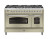 Ilve 120cm Nostalgie 7 Burner With Fish Burner Freestanding Double Cooker - P127DNE3 + COLOUR/FITTING