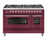 Ilve 120cm Nostalgie 8 Burner With Two Wok Burners Freestanding Double Cooker - P128DNE3 + COLOUR/FITTING