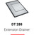 Extension Drainer DT288 (Included)