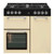 Beko 90cm Dual Fuel 3 Door Heritage Freestanding Cooker - BRC916GMB + COLOUR