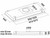 Falmec 90cm Stainless Steel Stella Ceiling Cassette - 1300m3/hr Inline Motor - F9ST90S1-IN1300 - EX DISPLAY*