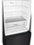 Lg 420L Net Bottom Mount Black Steel Fridge - GB-455BTL