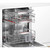 BOSCH 60CM BUILT-UNDER DISHWASHER - SERIE 8 - SMU8EDS01A - OPEN