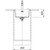 Franke Maris 370mm White Single Bowl Fragranite Flushmount Sink - MRG210-37PW