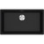 Franke Maris 720mm Onyx Black Single Bowl Fragranite Flushmount Sink - MRG210-72ON