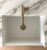 Turner Hastings Patri 60 X 46 White Gloss Single Bowl Fine Fireclay Butler Sink - PA60FS