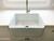 Turner Hastings Novi 60 X 46 White Gloss Single Bowl Fine Fireclay Butler Sink - NO60FS