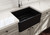 Turner Hastings Novi 60 X 46 Matte Black Single Bowl Fine Fireclay Butler Sink - NO60FS-MB