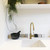 Turner Hastings Cuisine 46 X 46 White Gloss Single Bowl Fine Fireclay Inset/Undermount Sink - CU46FS/CU46FS-OF