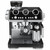 Delonghi La Specialista Maestro Matt Black Premium Manual Coffee Machine - EC9665BM