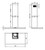 Falmec Plane 90cm Black Wall Canopy - 800m3 Nett - F5PB90B1 - EX DISPLAY* (005K)