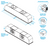 Whispair Monte Carlo 160 Mega Deep Undermount - Quiet External "Twin" Motor - X3MM16S5
