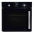 Artusi 60cm Black Glass Side Opening Built-In Oven - AOS652B