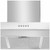 Artusi 90cm Stainless Steel "T" Shape Canopy Rangehood - ATH900X