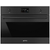 Smeg 45cm Classic Matte Black Compact Combi-Microwave Built-In Oven - SOA4302M1N