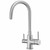 Zip 3-Way Filtered Stainless Steel Mixer Tap - 94574