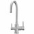 Zip 3-Way Filtered Stainless Steel Mixer Tap - 94574