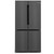 Bosch 605L Net Black Stainless Steel French Door Fridge/Freezer - Series 6 - KFN96AXEAA