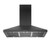 Schweigen 90cm Black Wallmount Canopy Rangehood - TRI-900B