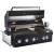 Sirius Built-in 5 Burner Gas BBQ - Black - SIR-BG3101-BLK