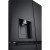 LG 638L Matt Black French Door Fridge/Freezer - Ice & Water - GF-D700MBLC