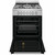 Westinghouse 60cm Stainless Steel Dual Fuel Freestanding Oven - WFE614SC
