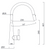 Abey Gareth Ashton Copper Pull-Out Tap - KTA014-CO