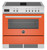 Bertazzoni 90cm Professional Series AirTec Induction Downdraft Cooker - PROCH94I1E + COLOUR