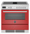 Bertazzoni 90cm Professional Series AirTec Induction Downdraft Cooker - PROCH94I1E + COLOUR