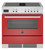 Bertazzoni 90cm Professional Series AirTec Induction Downdraft Freestanding Oven - 4  Zone - PROCH94I1E+COLOUR