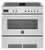 Bertazzoni 90cm Professional Series AirTec Induction Downdraft Freestanding Oven - 4  Zone - PROCH94I1E+COLOUR