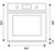 Bertazzoni 60cm Professional Series Pyrolytic Combisteam TFT Oven - F6011PROVPT+ COLOUR