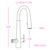 Zip Hydrotap G5 Celsius Plus All-In-One Brushed Chrome Filtered Pullout Tap - Boiling, Chilled, Hot & Ambient - H5X784Z01AU