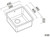 Abey Lago 430mm Single Bowl Sink - LG100U