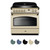 Falcon 90cm Classic FX Freestanding Oven With Induction Cooktop - CLA90FXEI + COLOUR